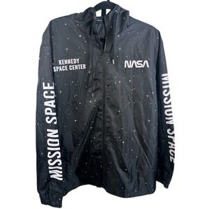 Hyper Space NASA Kennedy Space Center Mission Space Jacket Size‎ 2XL XXL